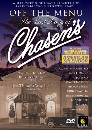 Off the Menu: The Last Days of Chasen's (1997) - poster
