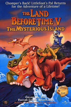 The Land before Time V: The Mysterious Island (1997) - poster
