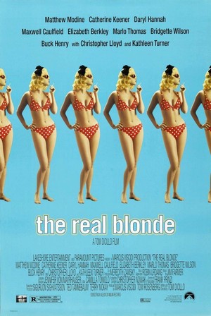 The Real Blonde (1997) - poster