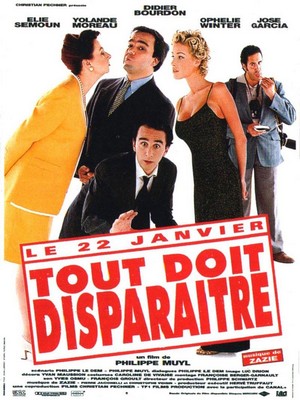 Tout Doit Disparaître (1997) - poster