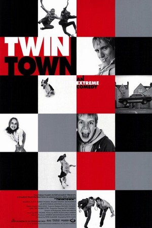 Twin Town (1997) - poster