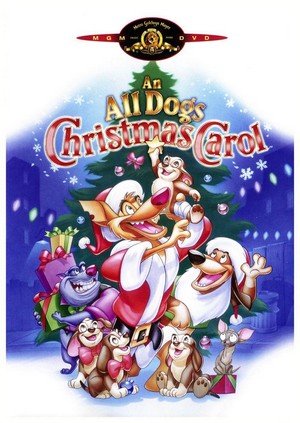 An All Dogs Christmas Carol (1998) - poster