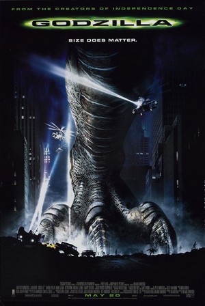 Godzilla (1998) - poster