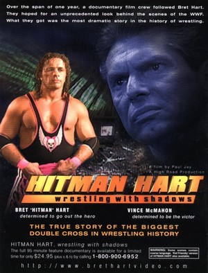 Hitman Hart: Wrestling with Shadows (1998) - poster