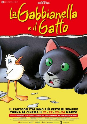 La Gabbianella e il Gatto (1998) - poster