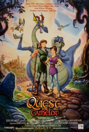 Quest for Camelot (1998) - poster