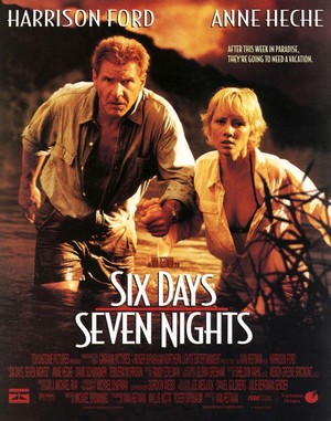 Six Days Seven Nights (1998) - poster