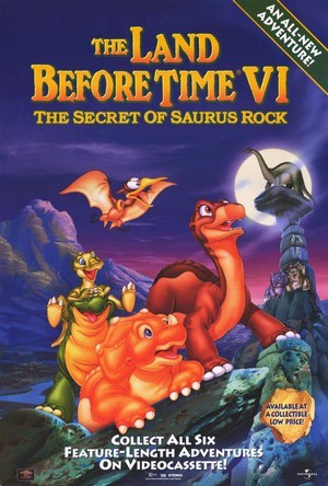 The Land before Time VI: The Secret of Saurus Rock (1998) - poster