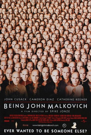 Being John Malkovich (1999) - poster