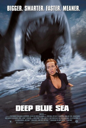 Deep Blue Sea (1999) - poster