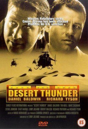Desert Thunder (1999) - poster