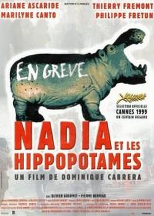 Nadia et les Hippopotames (1999) - poster