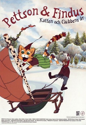 Pettson och Findus - Katten och Gubbens År (1999) - poster