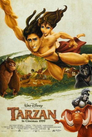 Tarzan (1999) - poster