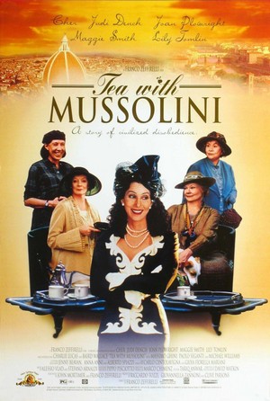 Tea with Mussolini (1999) - poster