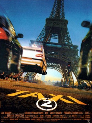 Taxi 2 (2000) - poster