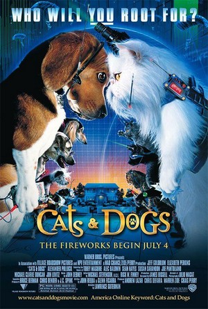 Cats & Dogs (2001) - poster