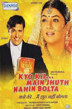 Kyo Kii... Main Jhuth Nahin Bolta (2001) - poster
