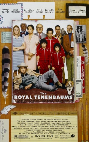 The Royal Tenenbaums (2001) - poster