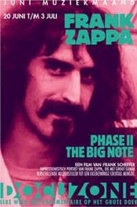 Frank Zappa: Phase II - The Big Note (2002) - poster