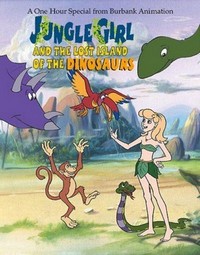 Jungle Girl & the Lost Island of the Dinosaurs (2002) - poster