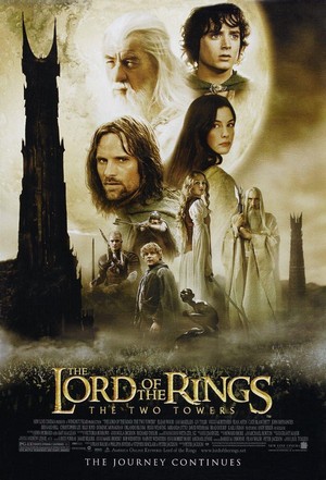 The Lord of the Rings: The Two Towers (2002) - poster