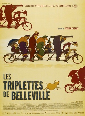 Les Triplettes de Belleville (2003) - poster