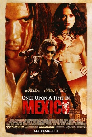 Once upon a Time in Mexico (2003) - poster