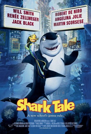 Shark Tale (2004) - poster