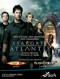 Stargate Atlantis: Rising (2004) - poster