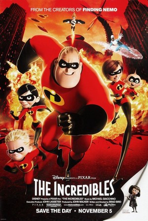 The Incredibles (2004) - poster