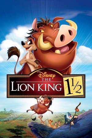 The Lion King 1½ (2004) - poster