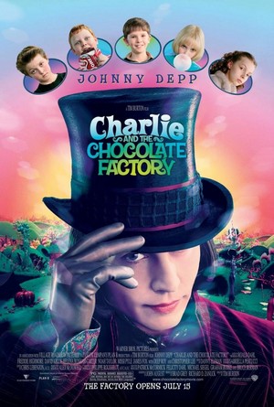 Charlie and the Chocolate Factory (2005) - poster