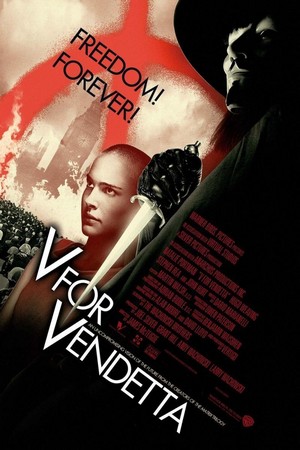 V for Vendetta (2005) - poster