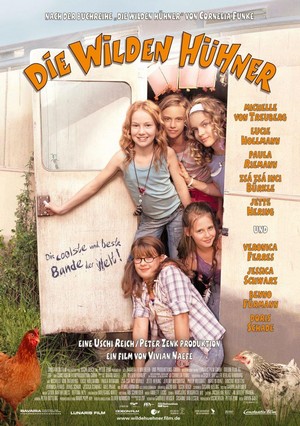 Die Wilden Hühner (2006) - poster
