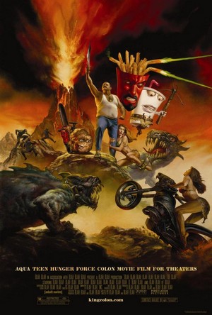 Aqua Teen Hunger Force Colon Movie Film for Theaters (2007) - poster