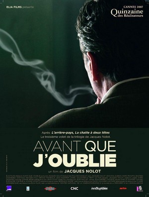 Avant Que J'Oublie (2007) - poster