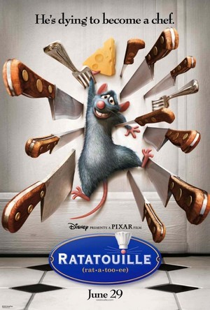 Ratatouille (2007) - poster