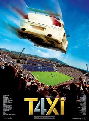 Taxi 4 (2007) - poster