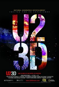 U2 3D (2007) - poster