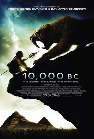 10,000 BC (2008) - poster
