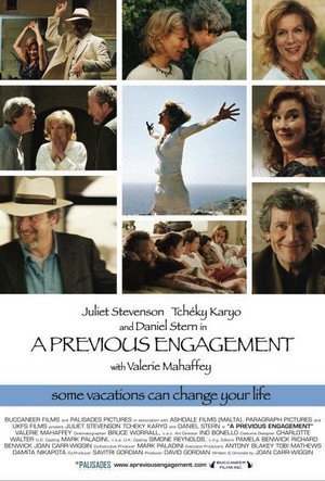 A Previous Engagement (2008) - poster