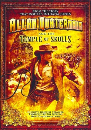 Allan Quatermain and the Temple of Skulls (2008) - poster