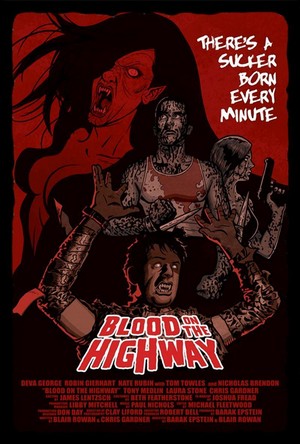 Blood on the Highway (2008) - poster
