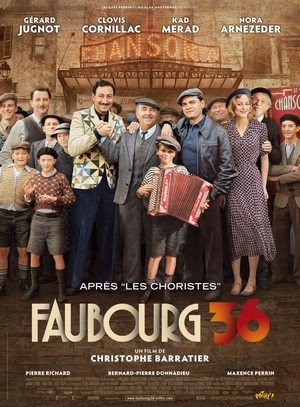 Faubourg 36 (2008) - poster