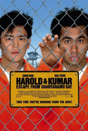 Harold & Kumar Escape from Guantanamo Bay (2008) - poster