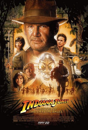 Indiana Jones and the Kingdom of the Crystal Skull (2008) - poster