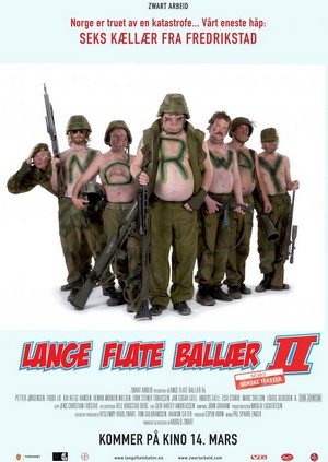 Lange Flate Ballær II (2008) - poster