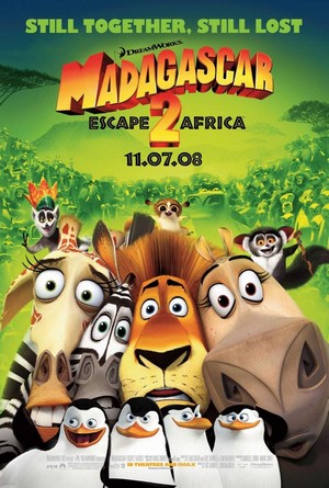 Madagascar: Escape 2 Africa (2008) - poster