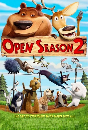 Open Season 2 (2008) - poster